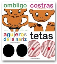 ombligo - costras - agujeros de la nariz - tetas