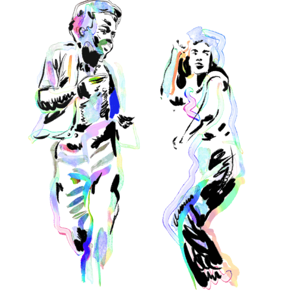 Dancers groove