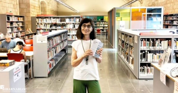 Sol, guanyadora del concurs de juny del Bibaranbloc a la Biblioteca Sant Pau - Santa Creu