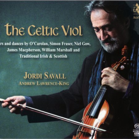 Jordi Savall. Portada de The Celtic Viol.