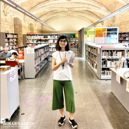 Sol, guanyadora del concurs de juny del Bibaranbloc a la Biblioteca Sant Pau - Santa Creu