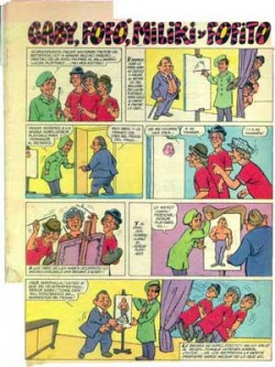 Historieta de Los Payasos, publicada a la revista Billiken (Argentina) al 1972