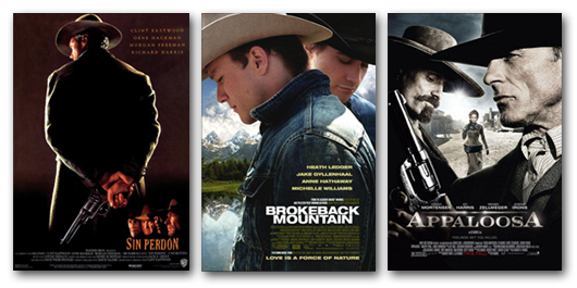 Sin perdon - Brokeback mountain - Appaloosa