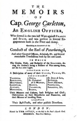 The memoirs of Cap. George Carleton - Daniel Defoe