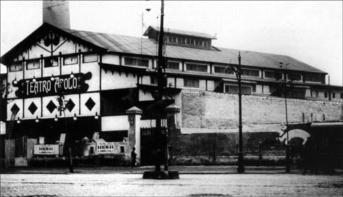 L'edifici antic de l'Apol·lo