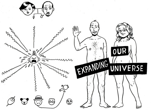 Nuestro universo en expansión / Alex Robinson