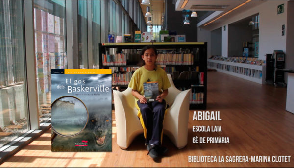 Booktubers a la Biblioteca La Sagrera-Marina Clotet: Abigail