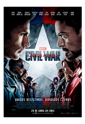 Capitán América Civil War RUSSO, Anthony y Joe