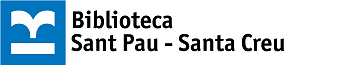 Logo_Biblioteca_Sant_Pau_Santa_Creu_Blau_Negre_350