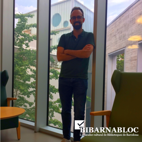 Entrevistem el Jordi, guanyador del concurs de maig del Bibarnabloc, a la Biblioteca Camp de l’Arpa - Caterina Albert