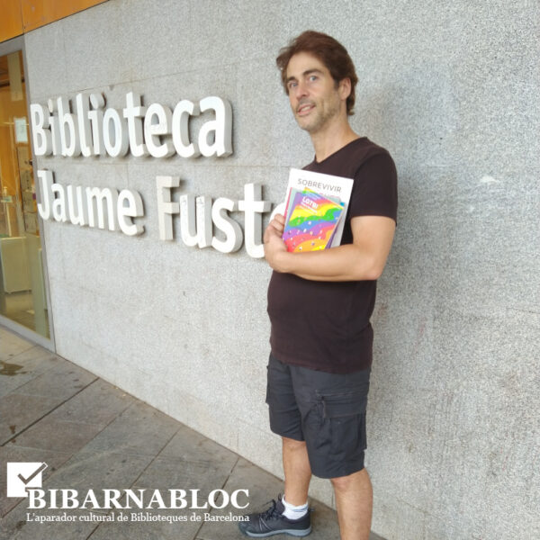 Entrevistem el Miquel, guanyador del concurs de juny del Bibarnabloc, a la Biblioteca Jaume Fuster