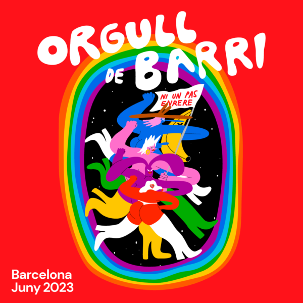 Imatge de la campanya de l'Orgullosa 2023 de l'Ajuntament de Barcelona