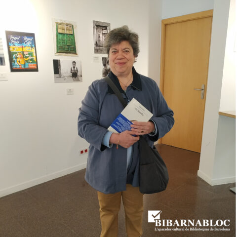 Foto de la guanyadora del concurs d'abril del Bibarnabloc