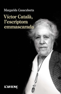 Coberta de Víctor Català, l'escriptora emmascarada