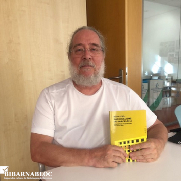 Manuel, a la Biblioteca Francesca Bonnemaison